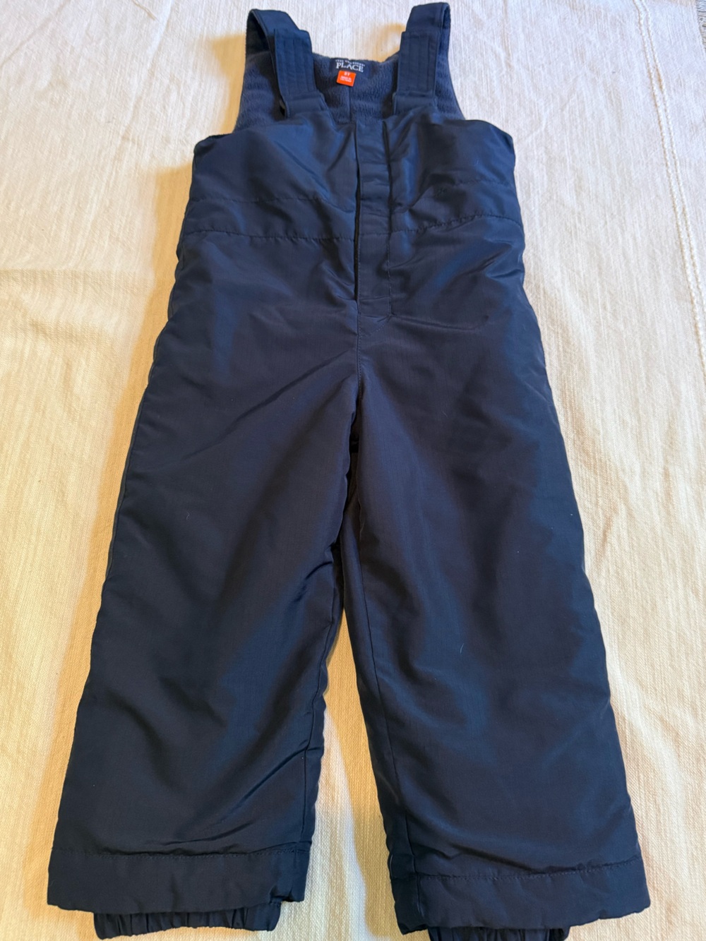 The Children’s Place Navy Kids Snow Bib Overalls size 3t